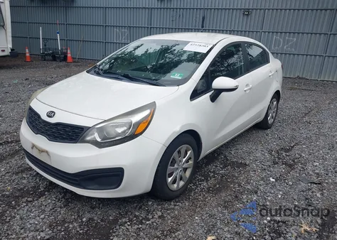 2013 Kia Rio Lx from USA, damaged, VIN KNADM4A3XD6209929